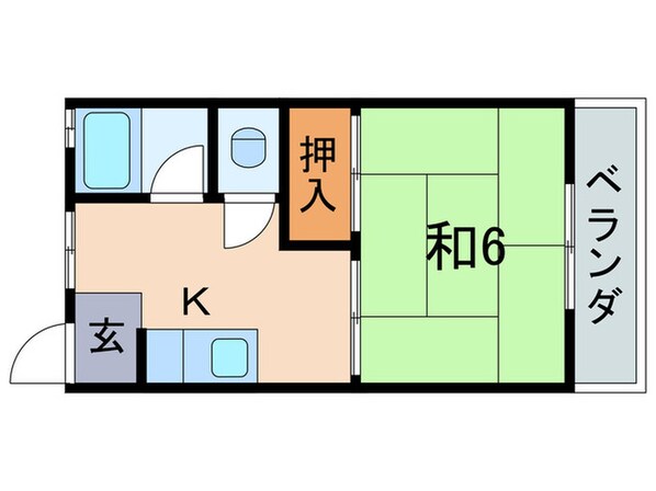 上田マンションの物件間取画像